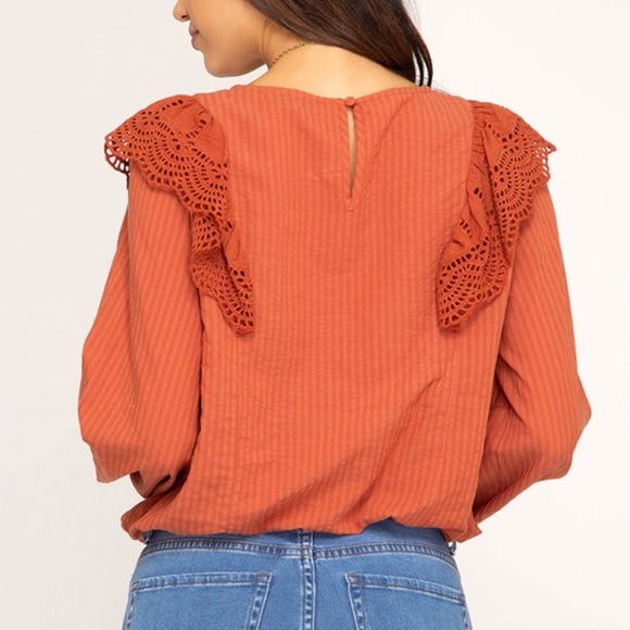 NWT Rust Long Sleeve - Picture 2 of 4